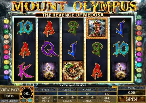Mount Olympus – The Revenge of Medusa slot