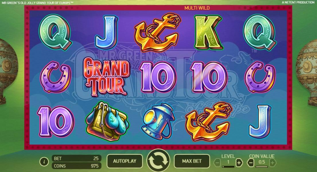 Mr. Green’s Grand Tour slot