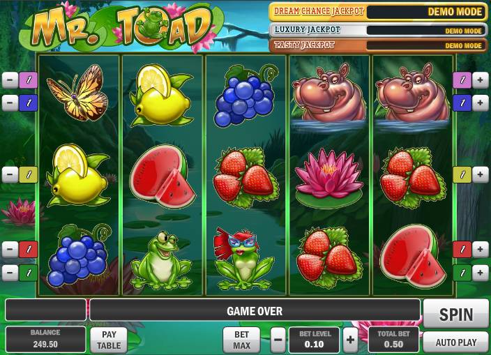 Mr Toad slot