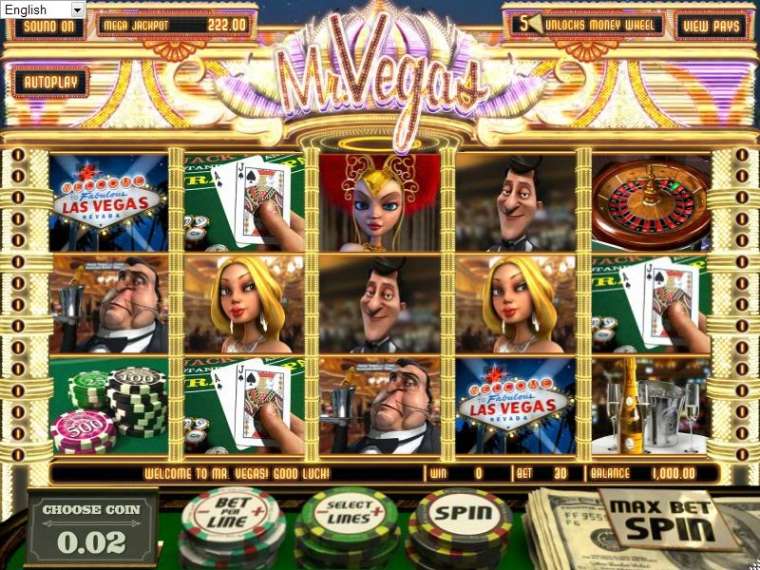 Play Mr Vegas slot CA