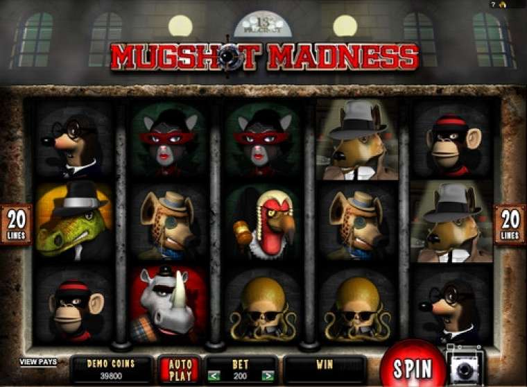 Play Mugshot Madness slot CA