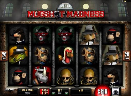 Mugshot Madness slot
