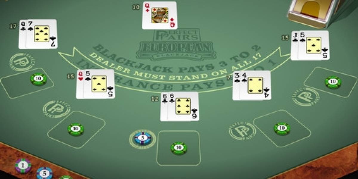 Multi-hand Perfect Pairs European Blackjack online