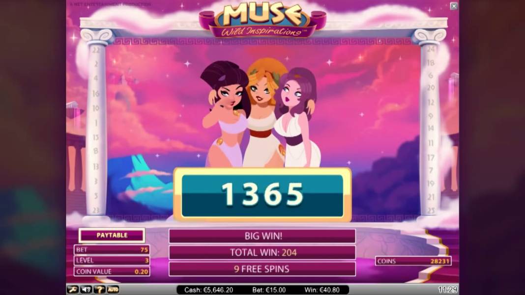 Muse: Wild Inspiration slot