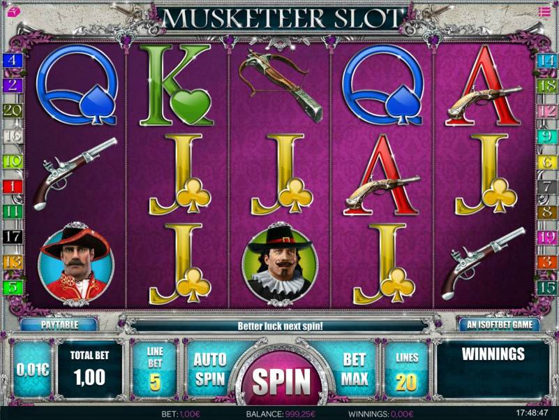 Musketeer Slot slot