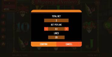 Mystery Of Venice: Bet