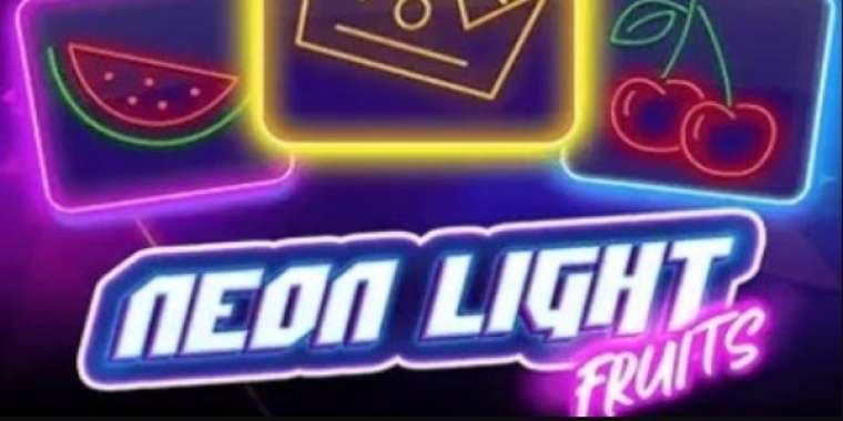Play Neon Light Fruits slot CA