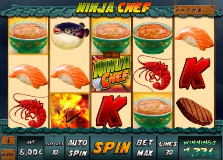 Play Ninja Chef slot CA