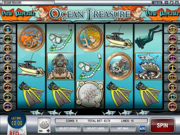 Play Ocean Treasure slot CA