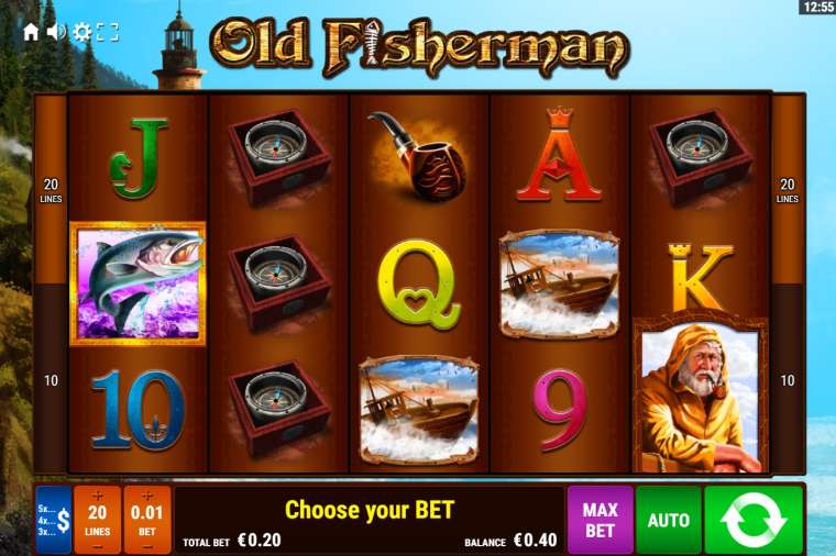 Play Old Fisherman slot CA