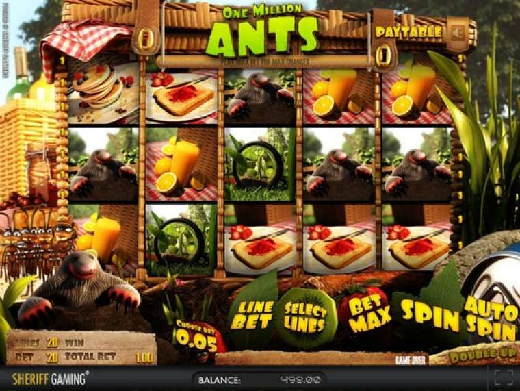 Play One Million Ants slot CA