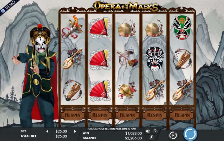 Play Opera of the Masks slot CA
