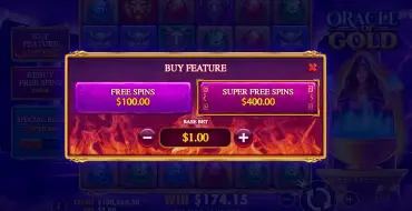 Oracle of Gold: Unique features