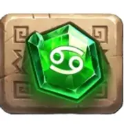 Oracle of Gold: Green gemstone