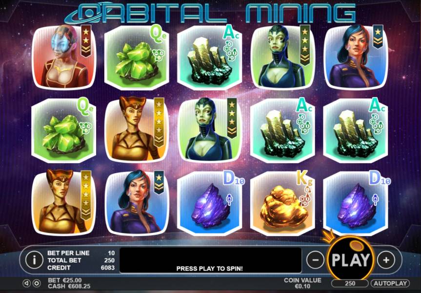 Orbital Mining slot