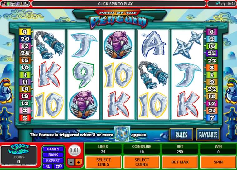 Play Path of the Penguin slot CA