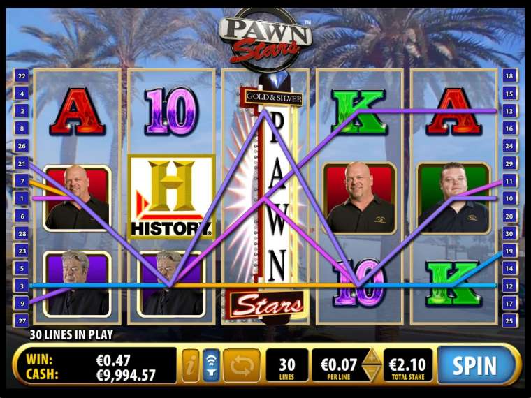 Play Pawn Stars slot CA