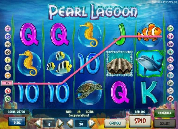 Play Pearl Lagoon slot CA