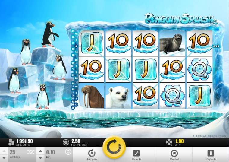 Play Penguin Splash slot CA