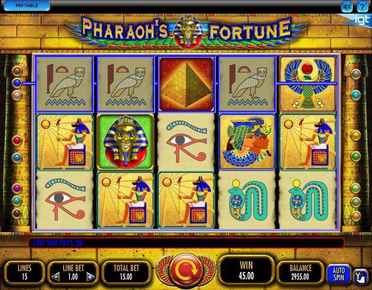 Play Pharaoh’s Fortune slot CA
