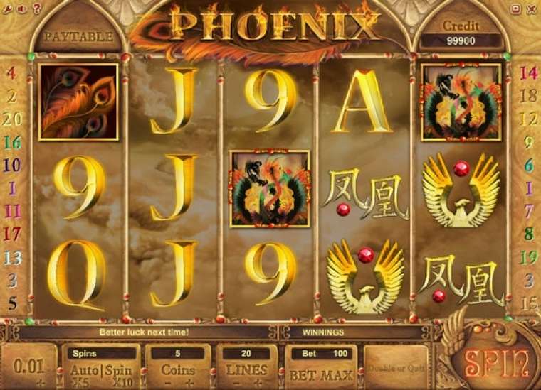 Play Phoenix slot CA