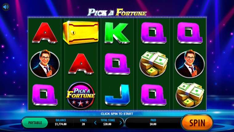 Play Pick a Fortune slot CA