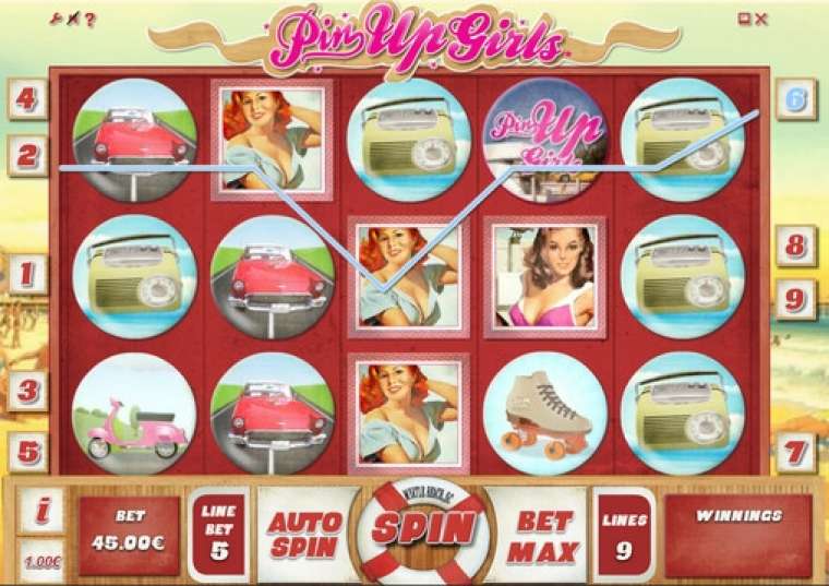Play Pin Up Girls slot CA