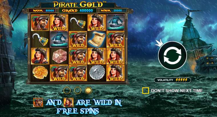 Play Pirate Gold slot CA