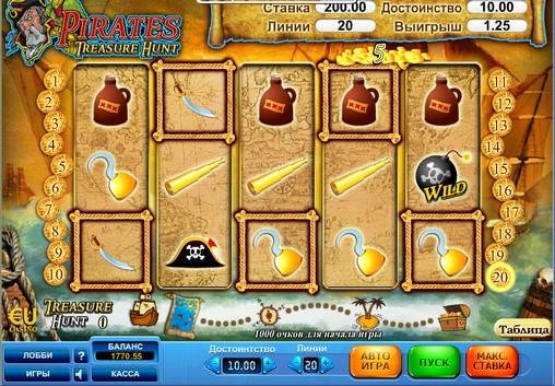Pirates - Treasure Hunt slot
