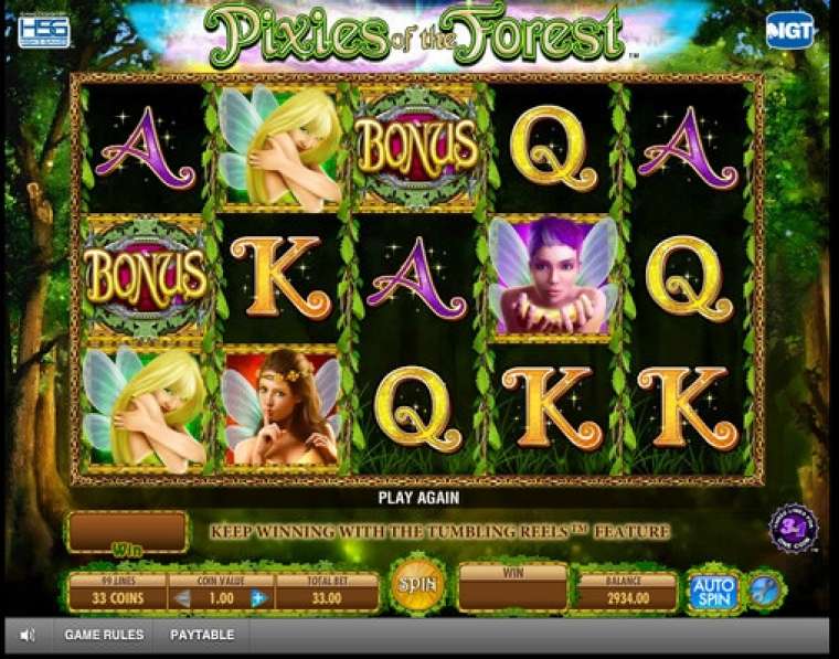 Play Pixies of the Forest slot CA