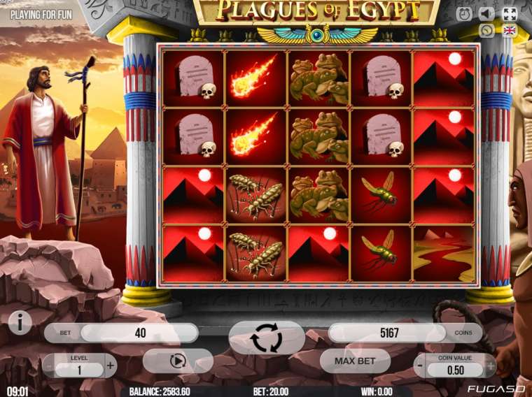 Play Plagues of Egypt slot CA