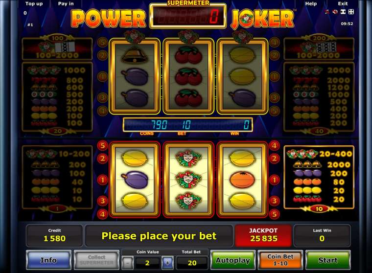 Play Power Joker slot CA