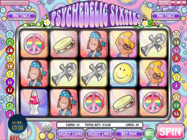 Play Psychedelic Sixties slot CA