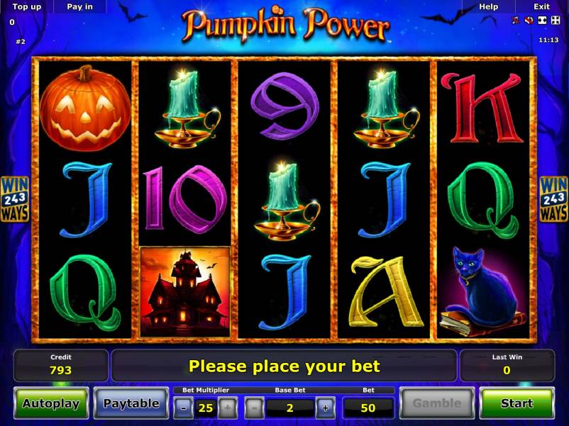 Pumpkin Power slot
