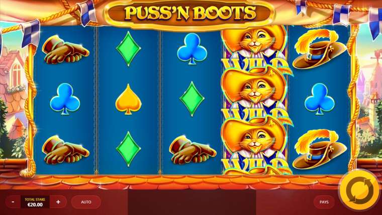 Play Puss’n Boots slot CA