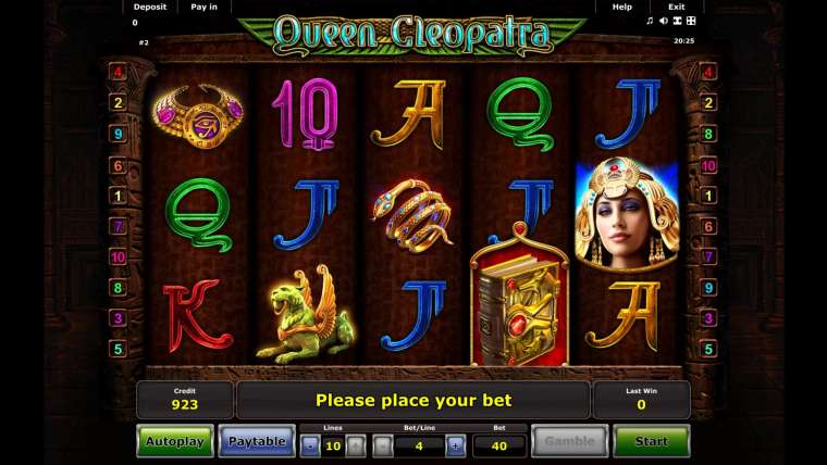 Play Queen Cleopatra slot CA