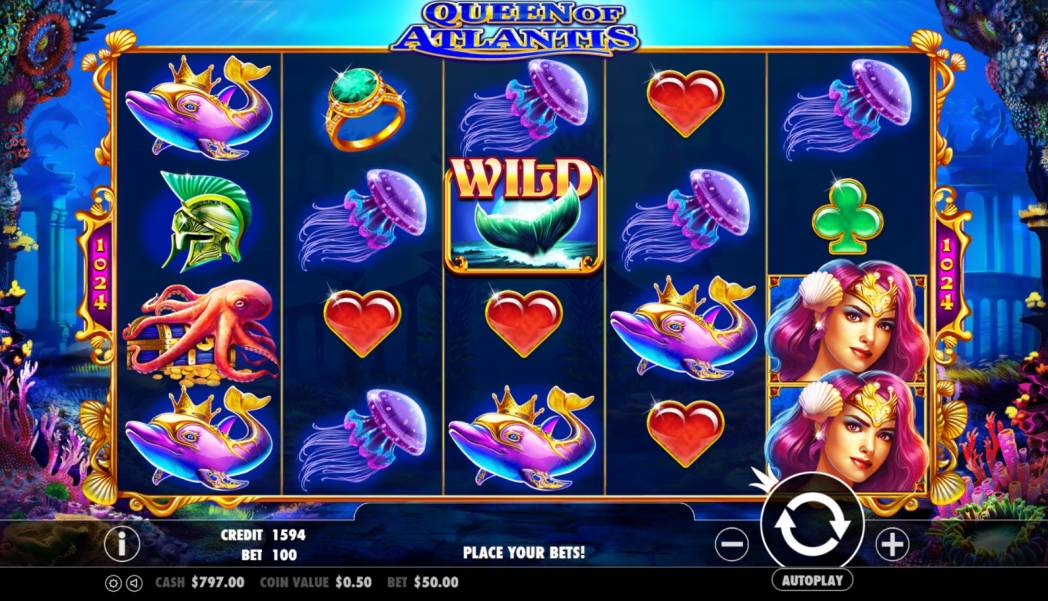 Queen of Atlantis slot