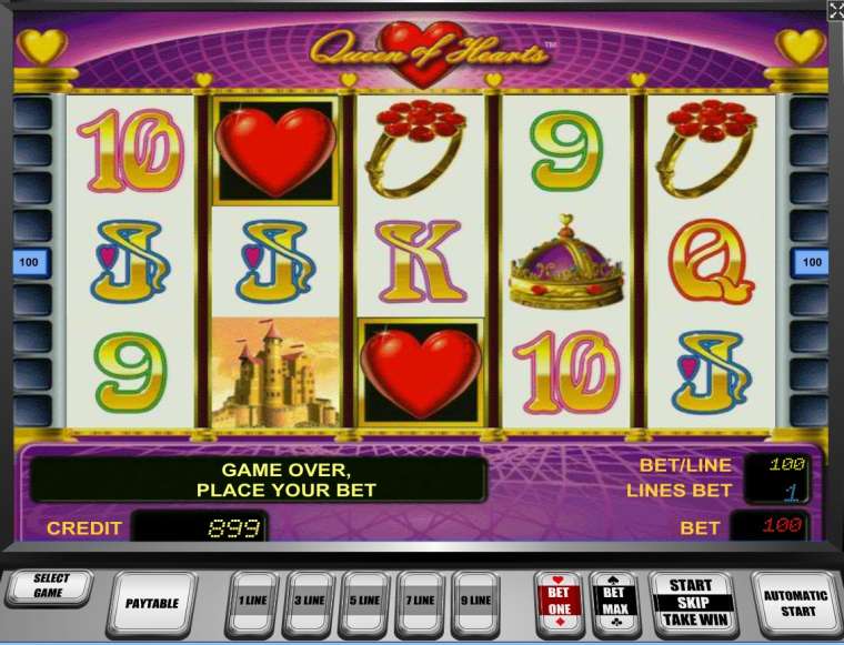 Play Queen of Hearts slot CA