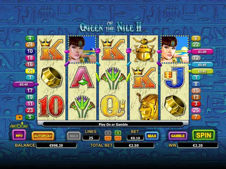 Play Queen of the Nile II slot CA