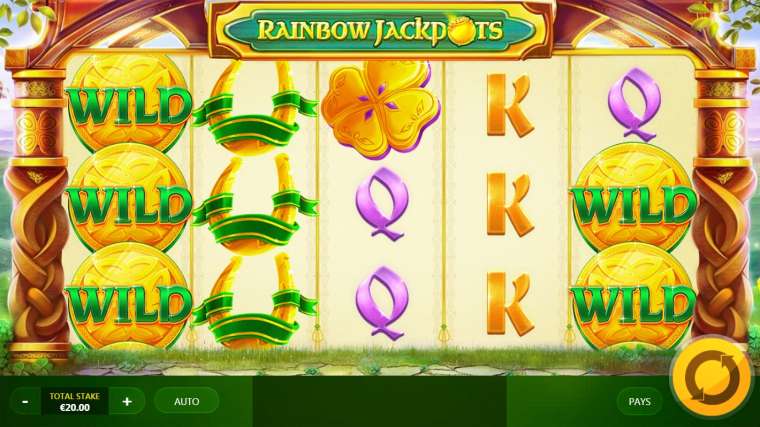 Play Rainbow Jackpots slot CA