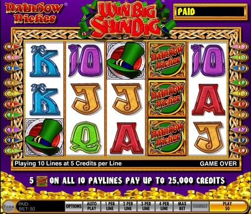 Rainbow Riches – Win Big Shindig slot