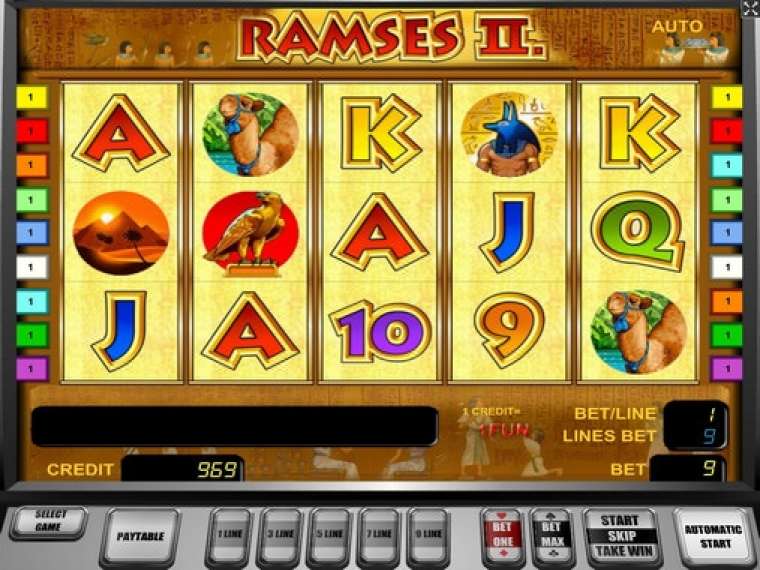 Play Ramses II slot CA