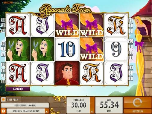 Rapunzel's Tower slot