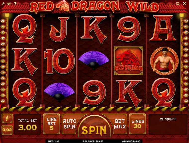 Play Red Dragon Wild slot CA