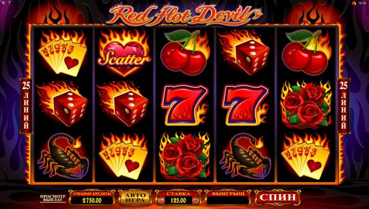 Play Red Hot Devil slot CA