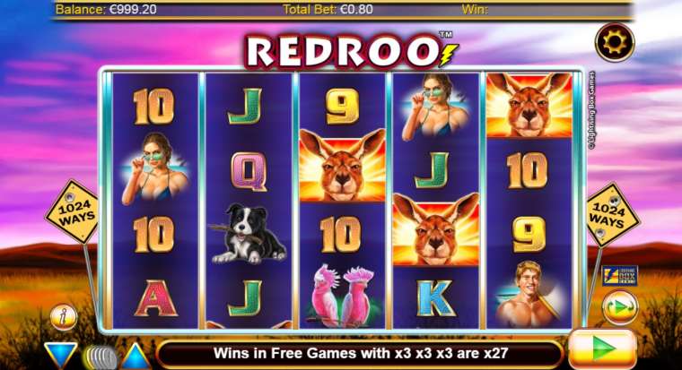 Play Red Roo slot CA