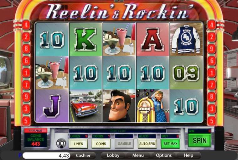 Play Reelin’ & Rockin’ slot CA