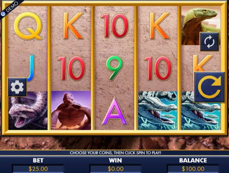 Play Reptile Riches slot CA
