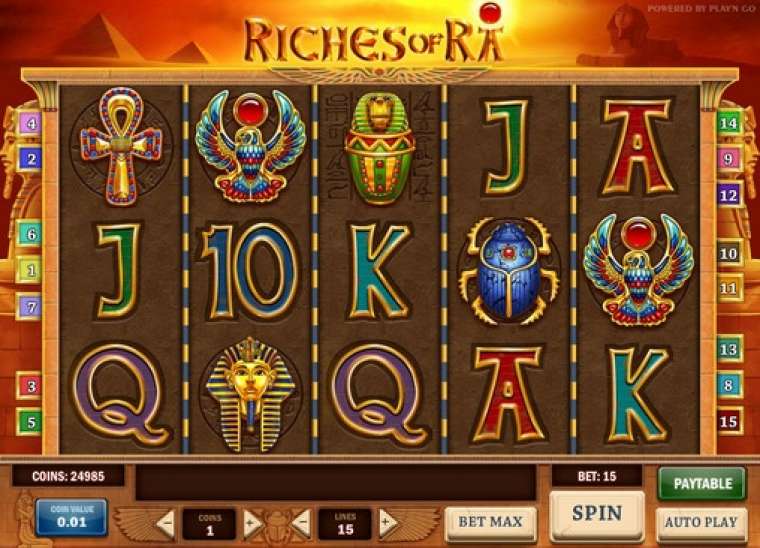 Play Riches of Ra slot CA