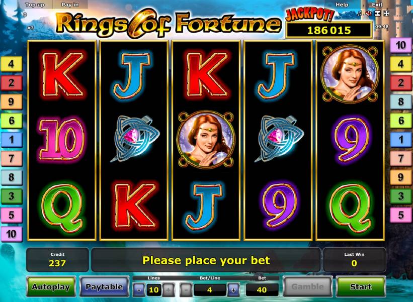 Rings of Fortune slot